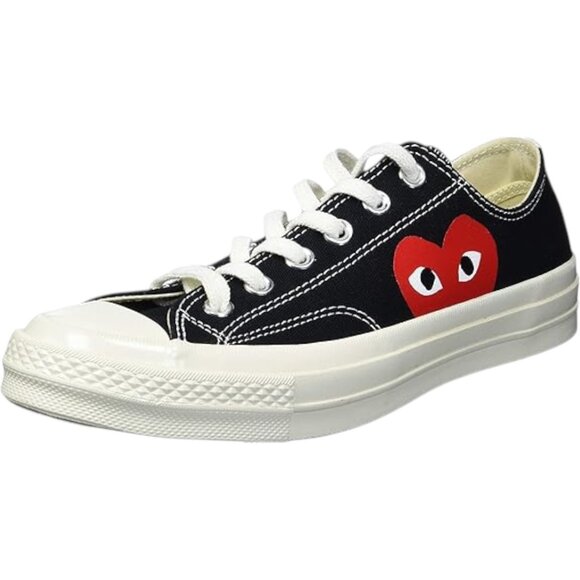 NEW Converse x Comme des Garçons PLAY Chuck 70 Low Top Sneaker - Picture 4 of 7